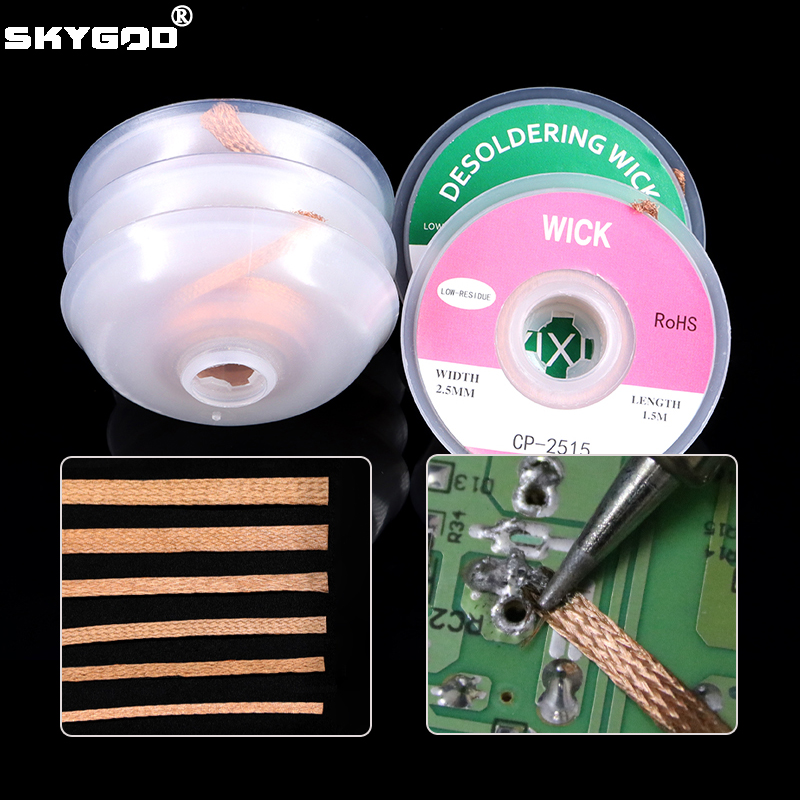 Solder Wick Braid - 1 ~ 10 pçs desoldering pavio