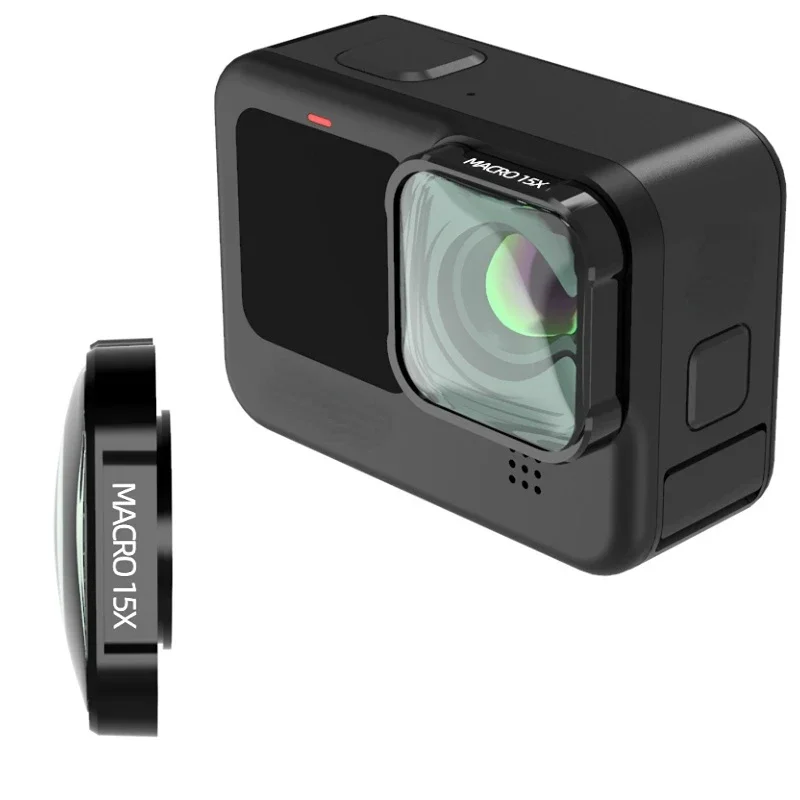 Filtro de lente Macro 15X HD p - Gopro Action Camera Hero 13 Black avaliação e preço