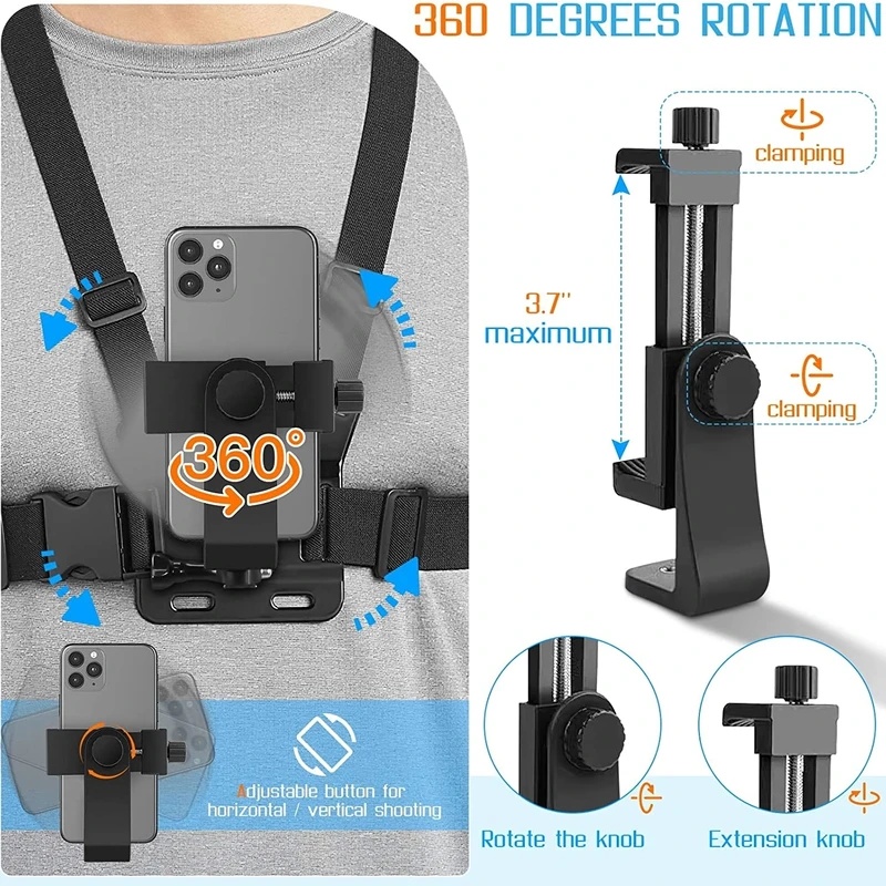Cinto de Peito para Celular co - Gopro Action Camera Hero 13 Black avaliação e preço