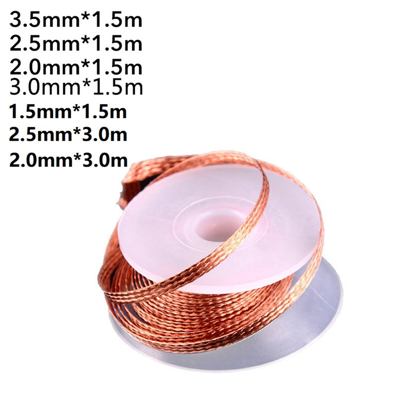 Desoldering trança fita de cob - Solder Wick Braid avaliação e preço