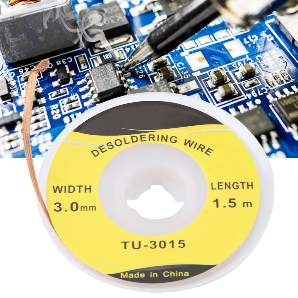 Fio de Dessoldagem de 1,5m de  - Solder Wick Braid avaliação e preço