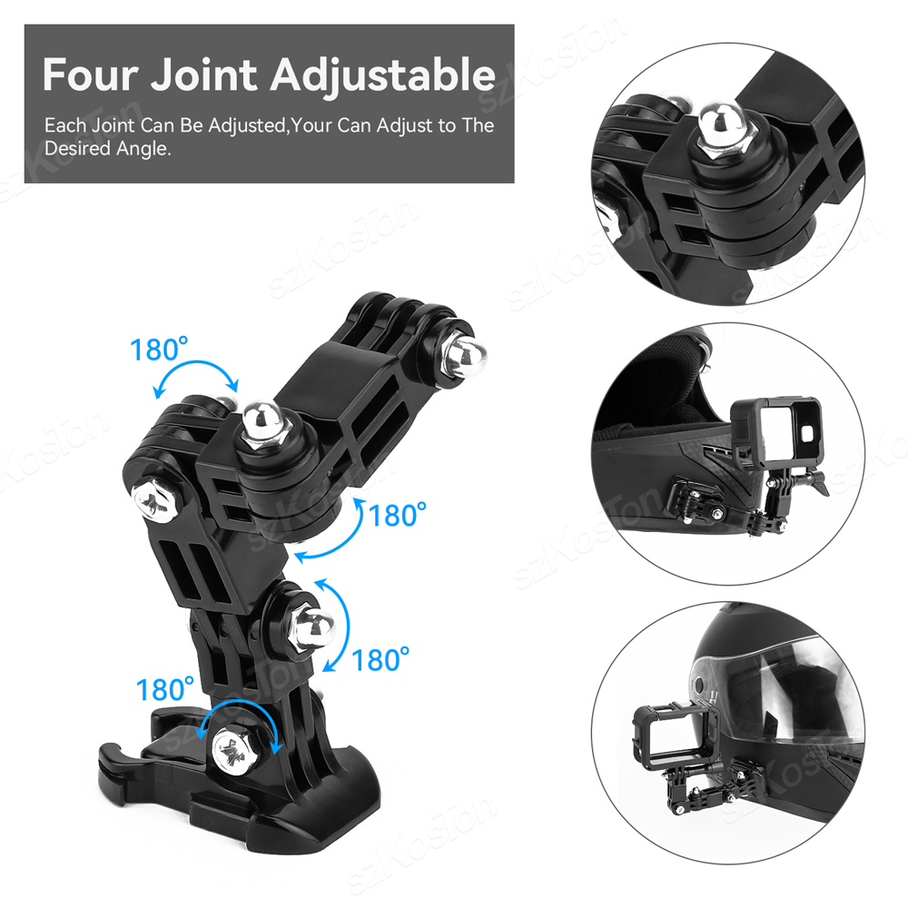 Kits de montagem de queixo par - Gopro Action Camera Hero 13 Black avaliação e preço